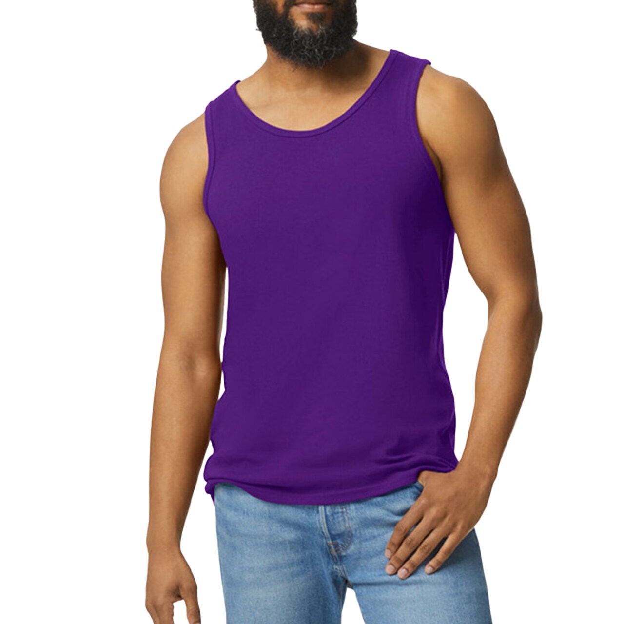 Gildan Heavy Cotton Adult Tank Top, Crafting Blanks Canvas for Customization